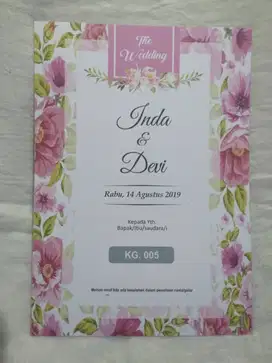 JASA DESAIN UNDANGAN, SPANDUK, LOGO, ADVERTISING DLL