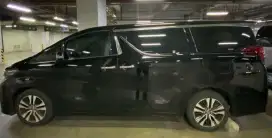 Dijual Alphard 2.5 G AT 2022 Hitam KM 15rb, Pajak Panjang, Siap Pakai!