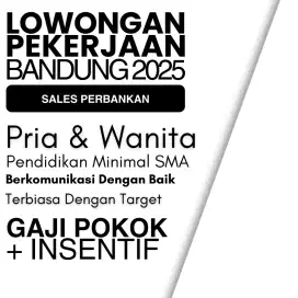 Lowongan Kerja Sales BCA