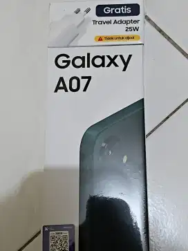 Samsung a07 new 4/64,hijau