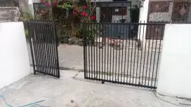 Kanopi pagar minimalis