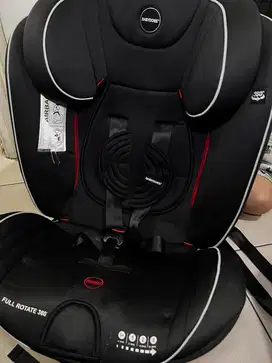 Carseat babydoes rotate 360 Isofix max 30kg