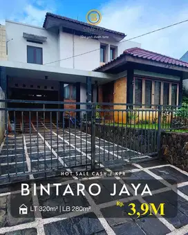 Rumah di Bintaro sektor 5, Harga menarik dan luas dekat Kampus STAN
