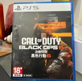 Kaset ps 5 call of duty black ops 6