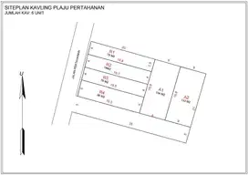 Kavling di Seberang Ulu II Di Jl. Pertahanan Dekat Kampus UMP: SHM