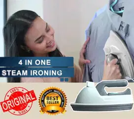 Setrika uap premium aman untuk anak bisa untuk uap wajah, multifungsi