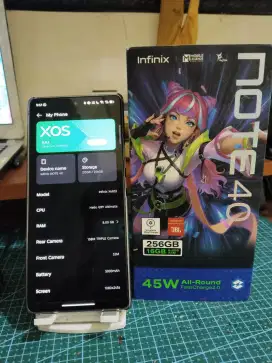 INFINIX NOTE 40 ram 8+8/256