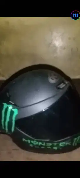 Helm KYT ttc hitam dop