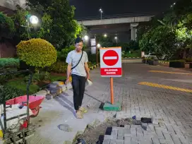 Jasa pemasangan Paving blok