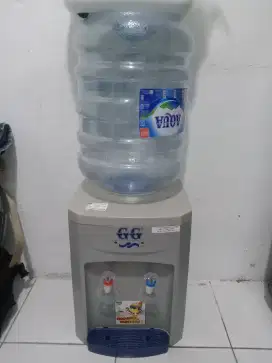 GG water dispanser jual sama galon merk Aqua