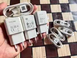 CHARGER ORIGINAL INFINIX,ITEL DAN TECNO 18 WATT