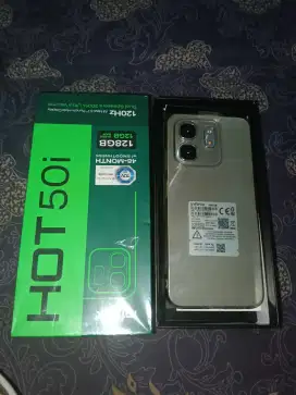 Jual Infinix hot 50i ram 6+6/128 fullset