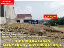 Tanah Kav Cluster Jl Candi Kalasan Manyaran Semarang dekat RS Karyadi