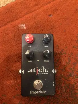Efek Gitar FM Pedals Atjeh Overdrive - Made in Indonesia