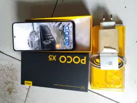 Handphone/hp xiaomi poco x5 5g versi 8/256 black series normal fullset