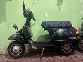 Vespa Excel 1990 Lengkap Pajak idup plat F