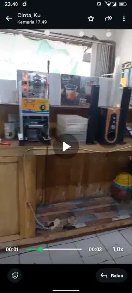 Perlengkapan Usaha ruko/terko