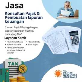 JASA KONSULTAN PAJAK  DAN PEMBUATAN LAPORAN KEUANGAN