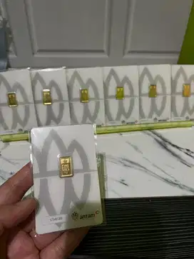 Emas ANTAM Logam Mulia Certicard - 1 gr