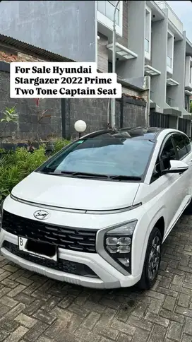 Hyundai Stargazer Prime 2022 Two Tone Captain Seat (Tipe Tertinggi)