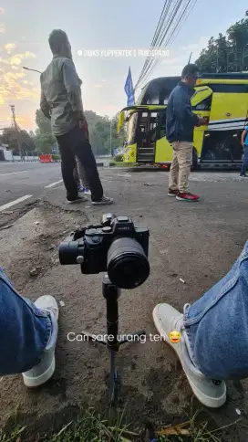 BU Gimbal Zhiyun crane plus cocok buat miroles atau dslr