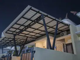 Kanopi baja ringan minimalis