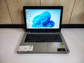 Asus A456U Core i5-6200U DoUbel VGA Seri Gaming Ram 8GB Ssd 512GB A497