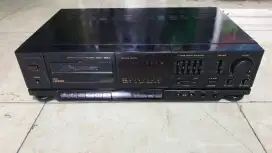 Tape deck polytron dat 58a radio kaset pita aux amplifier vintage
