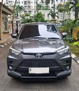 7rb KM 2023 Raize G 1.2 CVT Dark Grey Mica Seperti Baru No Minus !!!