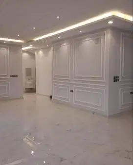 Tukang Pasang Plafon Partisi Jasa Wall Moulding Sekat PVC GRC Gypsum