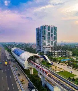 Di Jual Apartemen Nempel Stasiun LRT di Jakarta