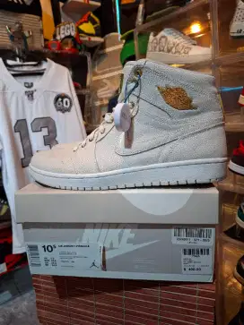 AIR JORDAN 1 RETRO HIGH PINACLE WHITE SIZE 44.5 VVNDS ORIGINAL