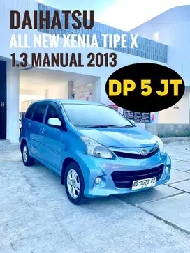 (DP 5 JT) Daihatsu All New Xenia 1.3 Tipe X Manual Plat AD