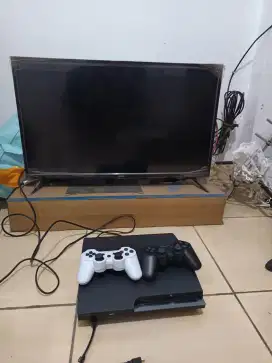 PS3 slim 250GB + TV