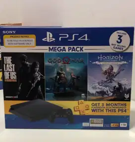 PS 4 Slim 1TB Second Bonus Kaset Jual Cepat