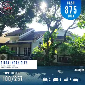 Dijual rumah hook dicitra indah city jonggol bogor rumah siap huni