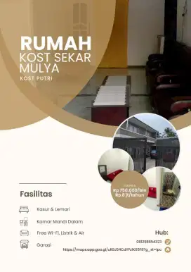 Kost Putri Seekar Mulya