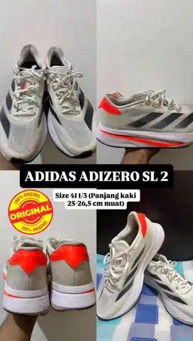 PRELOVED ADIDAS ADIZERO SL 2