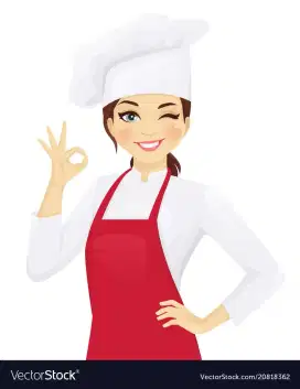 ART bantu bantu dapur wanita siap mge mess