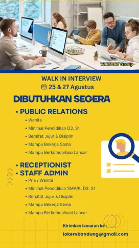 Buka lowongan Kerja