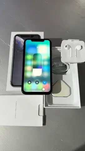Dijual Iphone Xr Black 128GB Lengkap Terdaftar