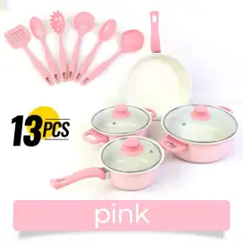 Hongzhuo cookware, frypan set 13 pcs