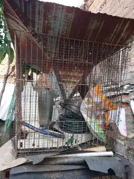 Kandang besi ada apa nya