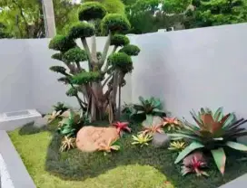Jasa pembuatan taman kering taman Ooutdor taman minimalis dll #49