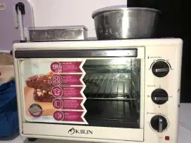 Oven Kirin GRATIS loyang kue bolu & brownies kapasitas 36L