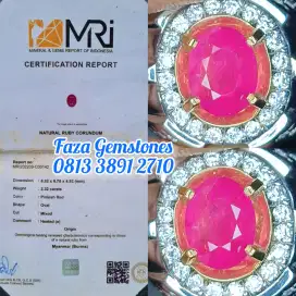 Natural Ruby Burma Ha color dominan Red Barang enak harga enak