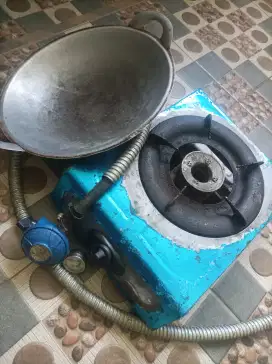 Kompor SNI 1 tungku regulator dan wajan