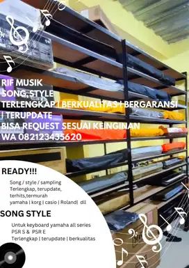 Song Style Sampling Keyboard Yamaha Terlengkap Termurah Semua Tipe