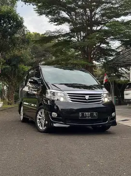 LOW KM 50k HARGA CASH TOYOTA ALPHARD ASG 2007