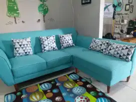 SOFA SUDUT 3 SEATER FREE BANTAL